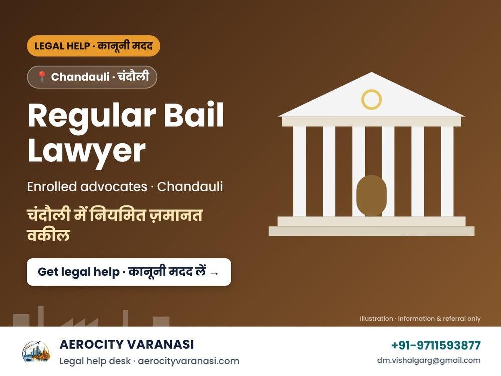 Regular Bail Lawyer in Chandauli