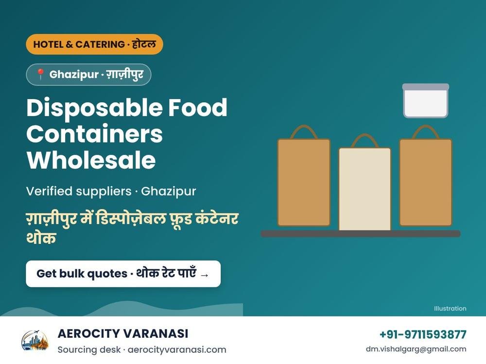 Disposable Food Containers Wholesale in Ghazipur