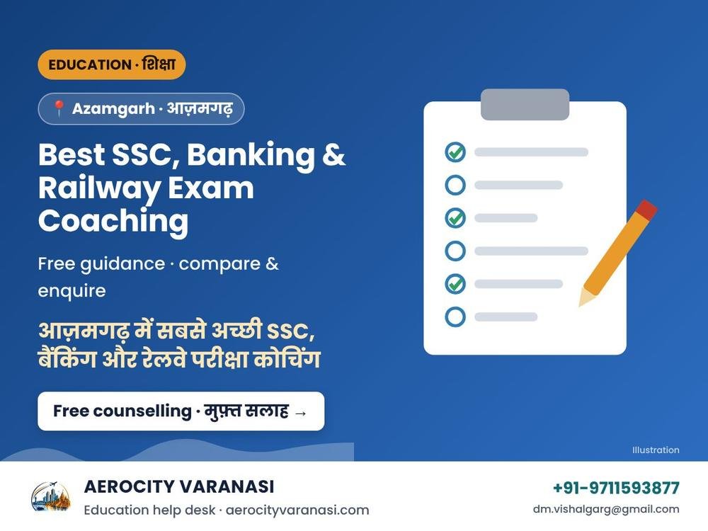 Best SSC, Banking & Railway Exam Coaching in Azamgarh