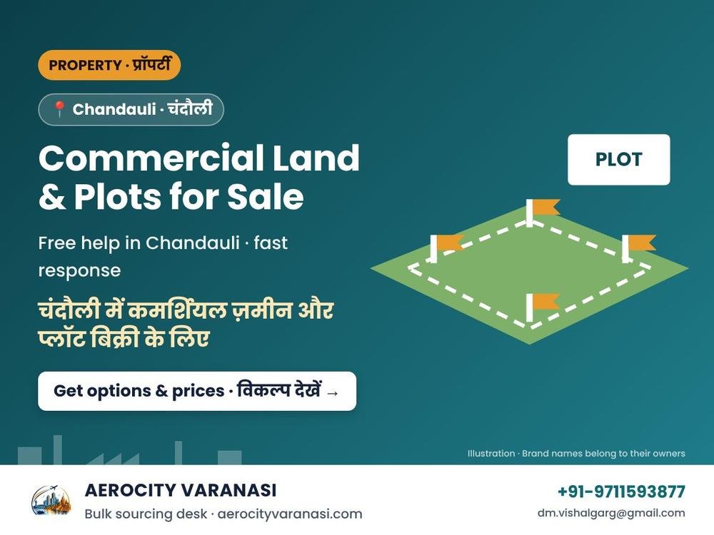 Commercial Land & Plots for Sale in Chandauli