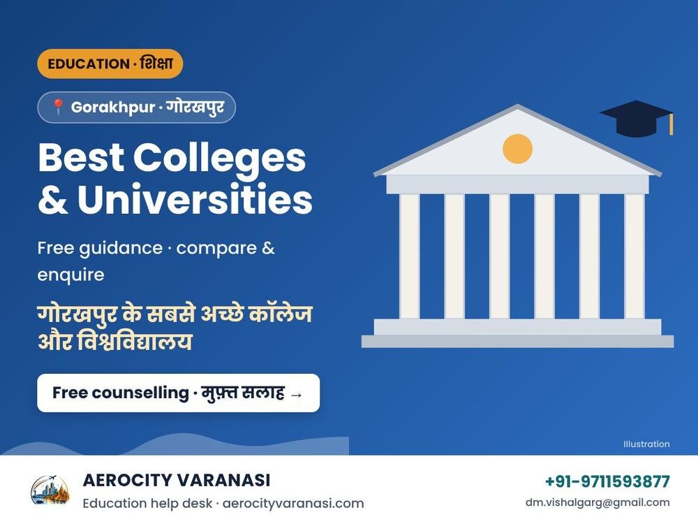 Best Colleges & Universities in Gorakhpur – UG & PG Admission Help