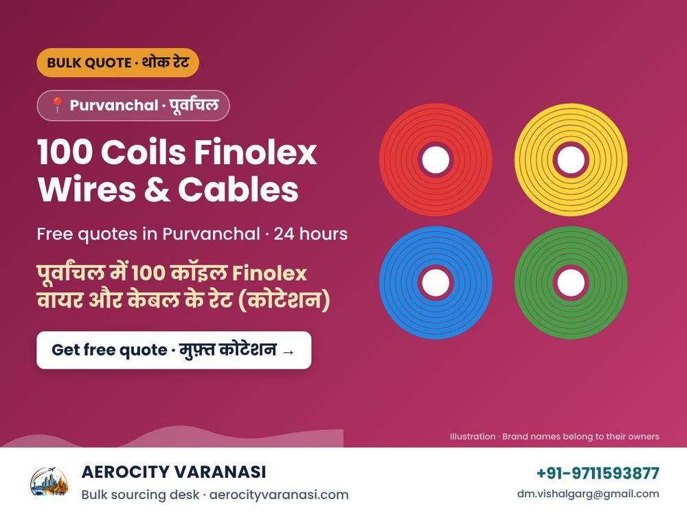 100 Coils Finolex Wires & Cables Quotes in Purvanchal