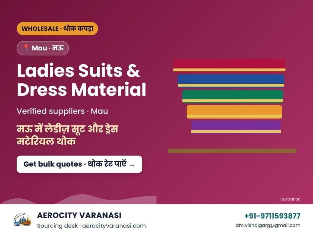 Ladies Suits & Dress Material Wholesale in Mau