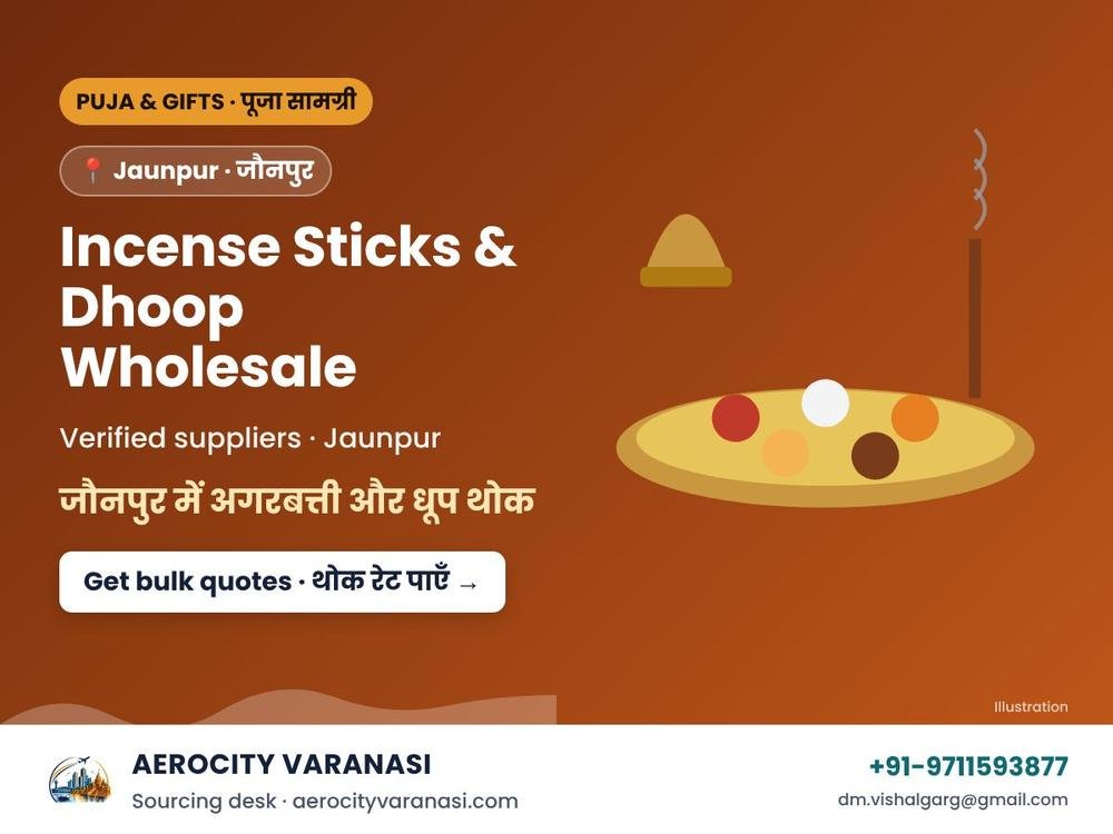 Incense Sticks & Dhoop Wholesale in Jaunpur
