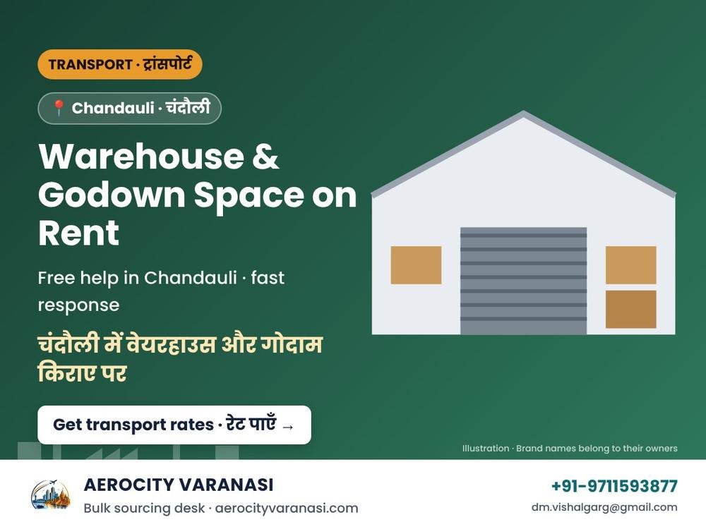Warehouse & Godown Space on Rent in Chandauli