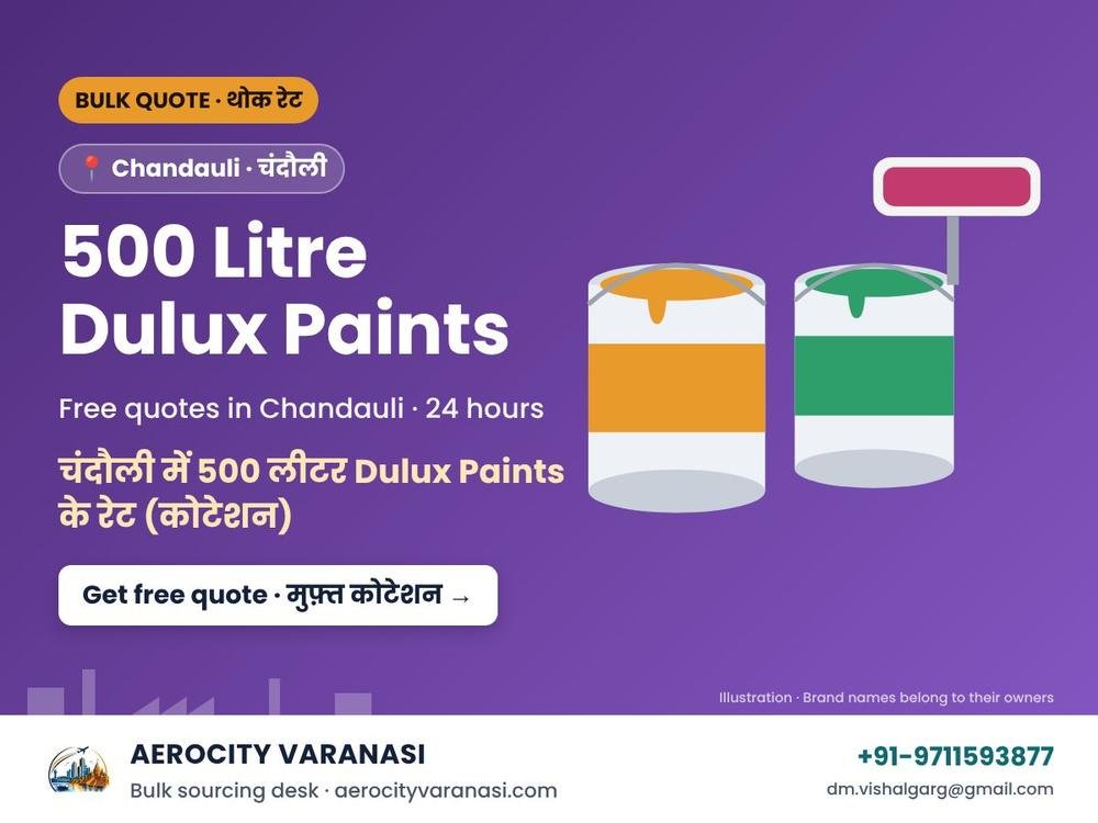 500 Litre Dulux Paints Quotes in Chandauli