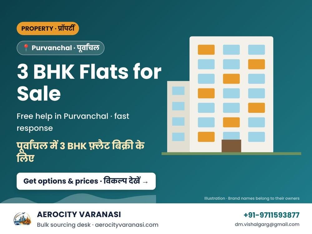 3 BHK Flats for Sale in Purvanchal