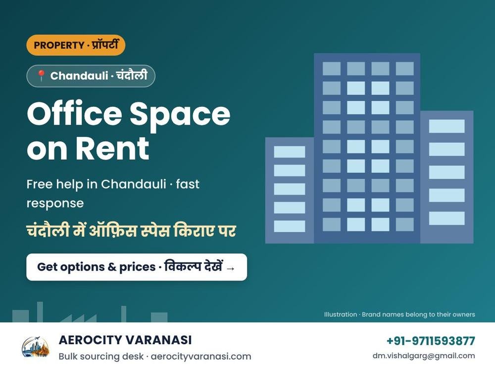 Office Space on Rent in Chandauli