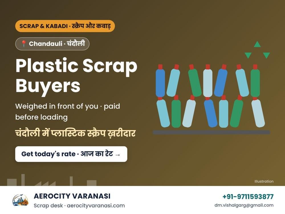 Plastic Scrap Buyers in Chandauli – PET, HDPE, PP & LDPE