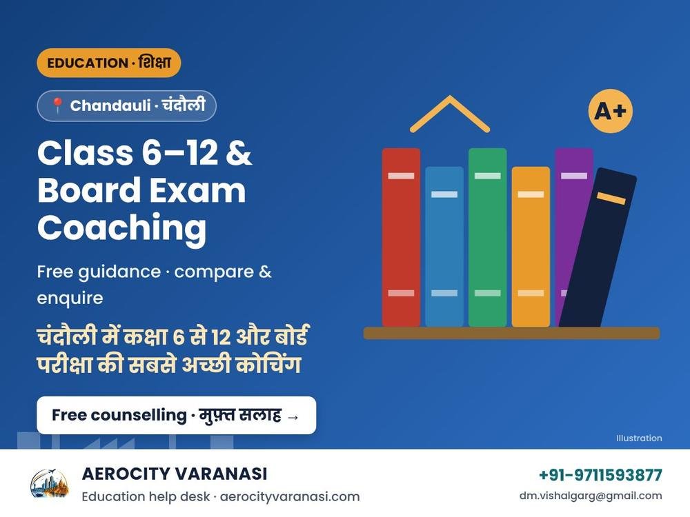 Best Coaching for Class 6 to 12 & Board Exams in Chandauli