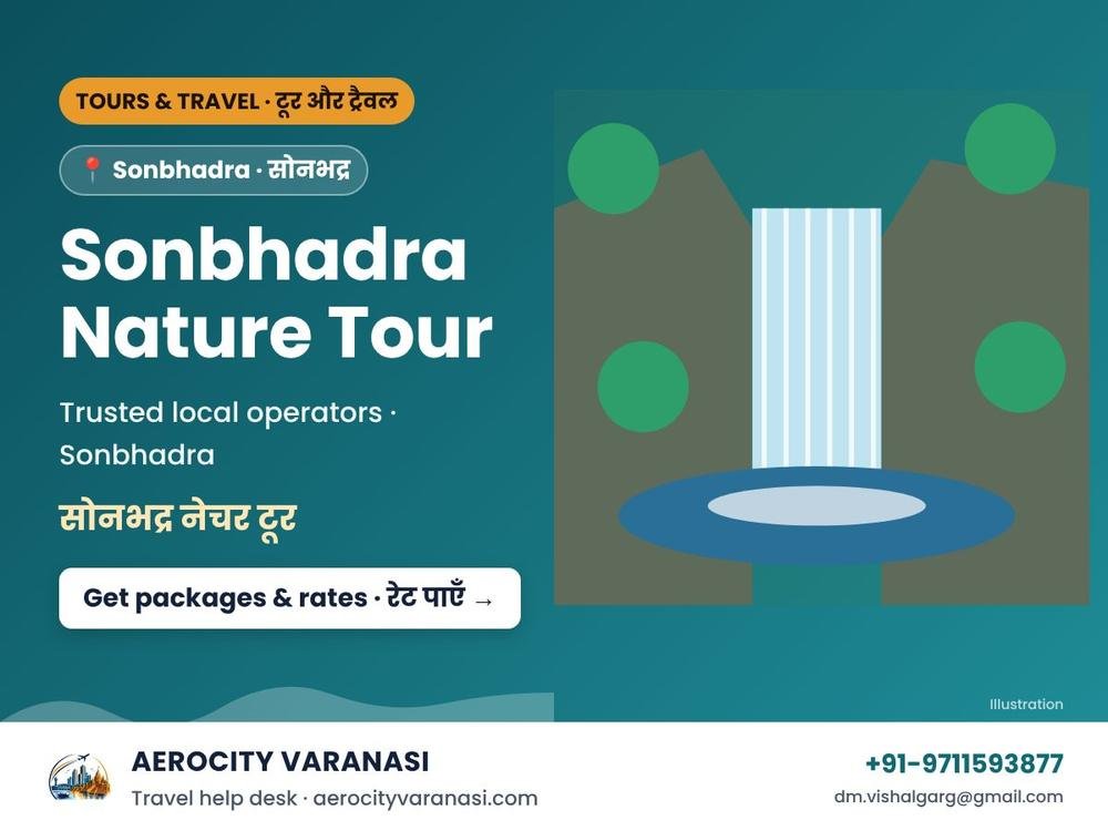 Sonbhadra Nature Tour – Salkhan Fossils Park, Rihand Dam & Waterfalls