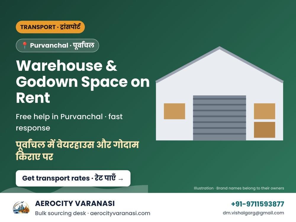 Warehouse & Godown Space on Rent in Purvanchal