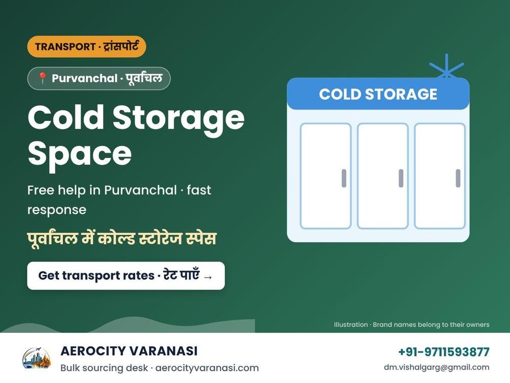 Cold Storage Space in Purvanchal