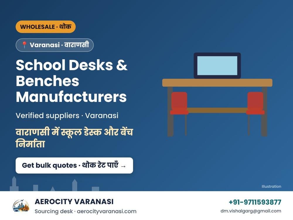 School Desks & Benches Manufacturers in Varanasi