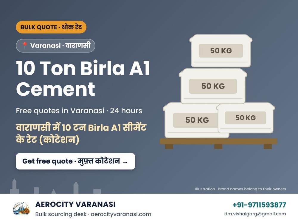 10 Ton Birla A1 Cement Quotes in Varanasi