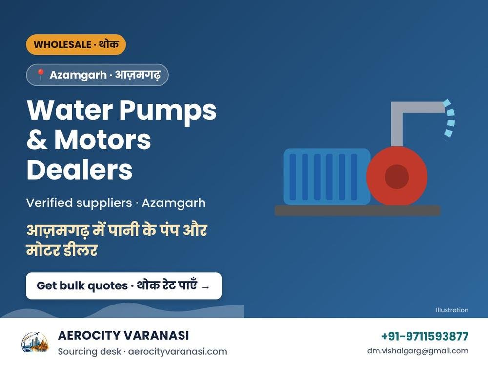 Water Pumps & Motors Dealers in Azamgarh