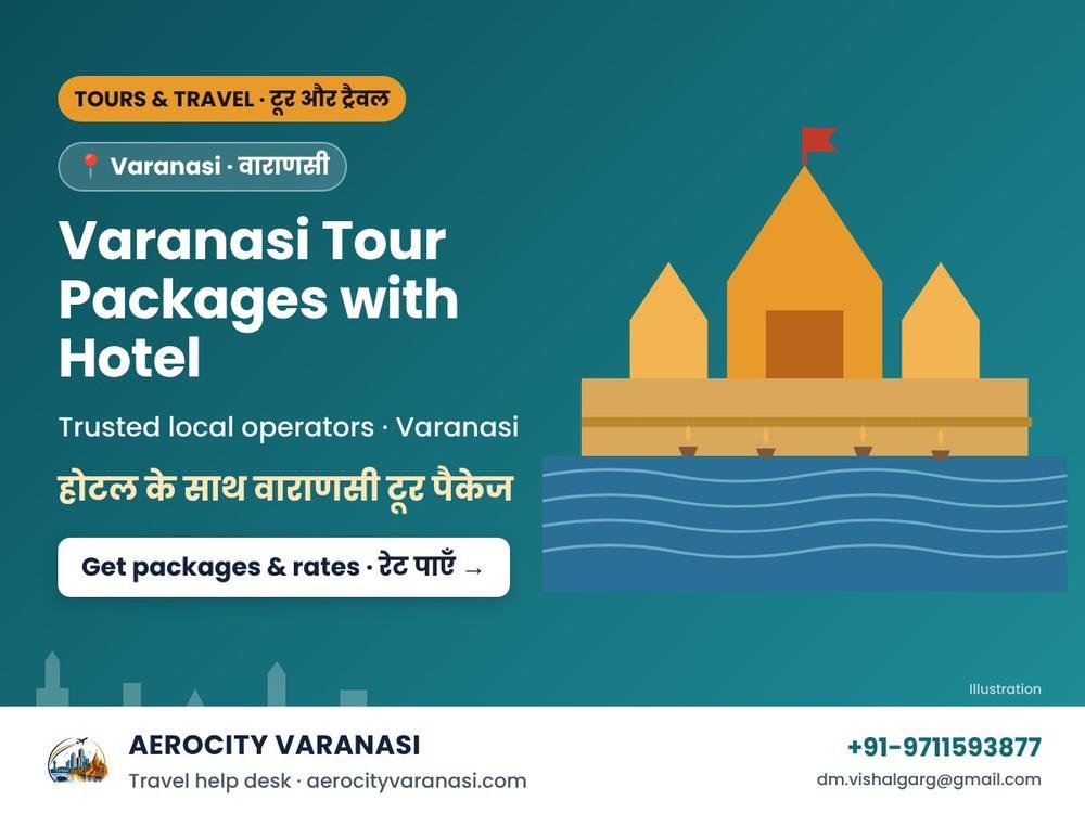 Varanasi Tour Packages with Hotel – 2, 3 & 4 Days
