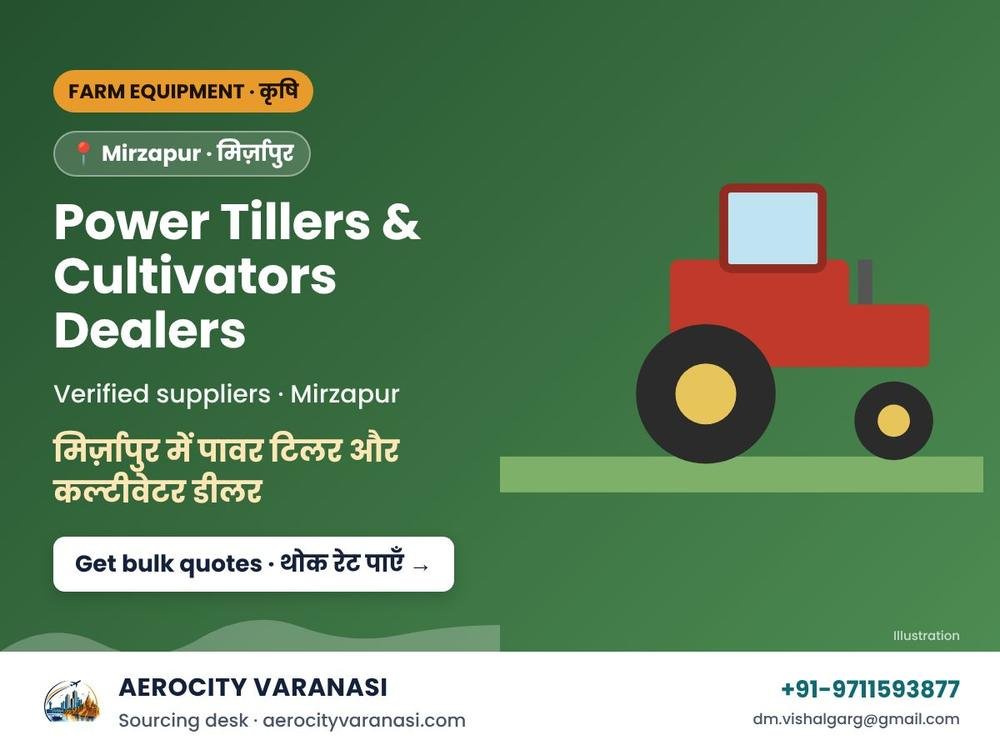 Power Tillers & Cultivators Dealers in Mirzapur