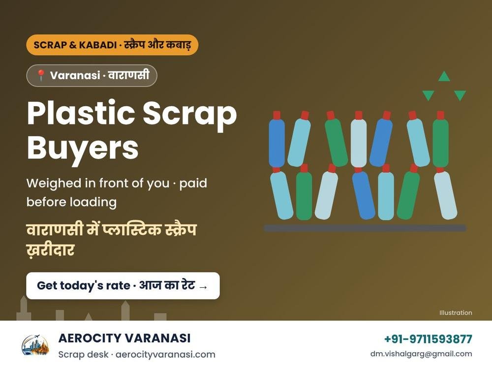 Plastic Scrap Buyers in Varanasi – PET, HDPE, PP & LDPE