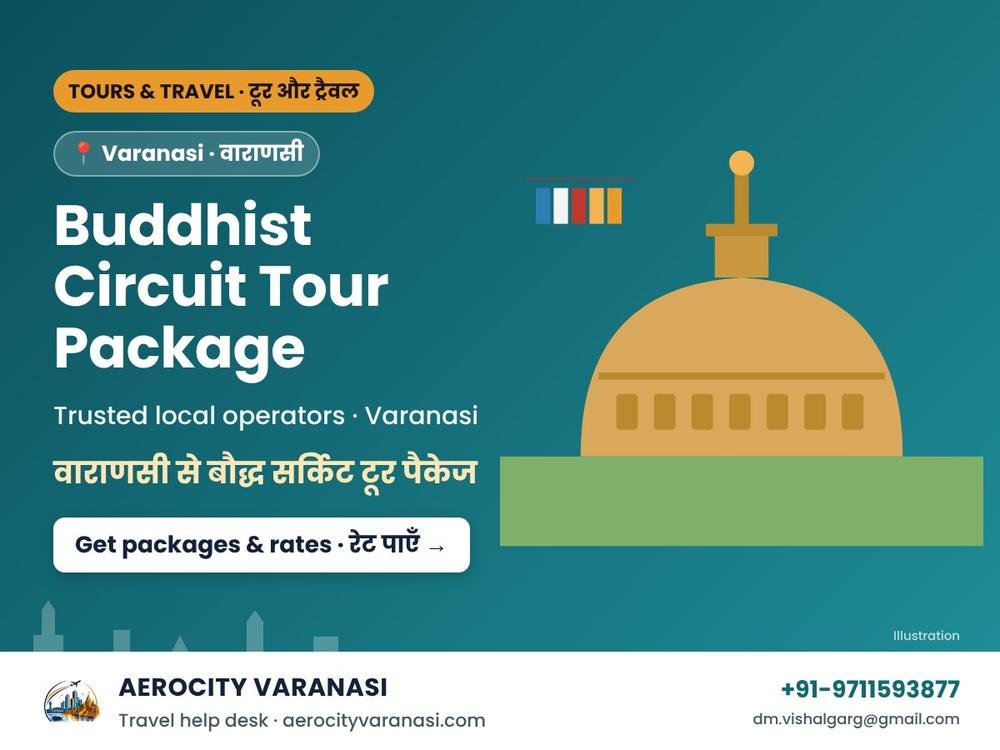 Buddhist Circuit Tour Package from Varanasi