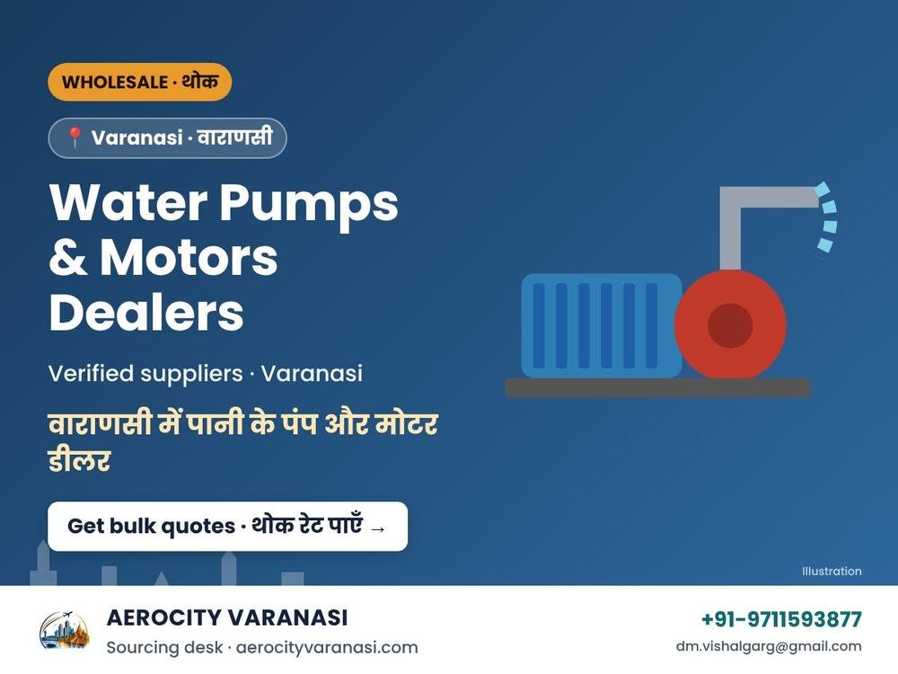 Water Pumps & Motors Dealers in Varanasi