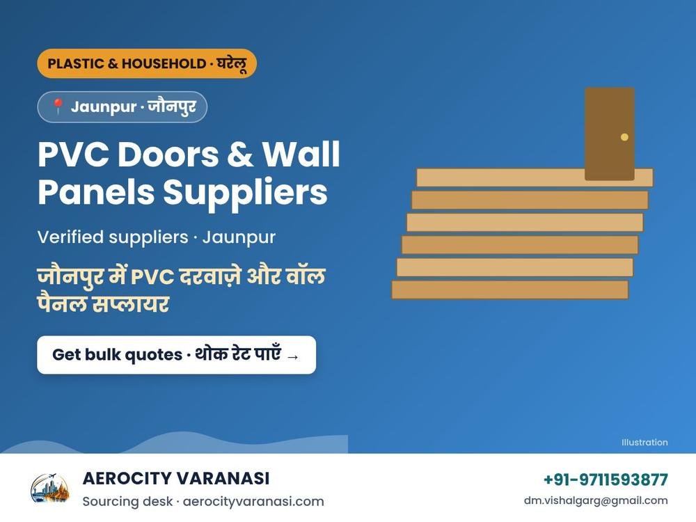 PVC Doors & Wall Panels Suppliers in Jaunpur