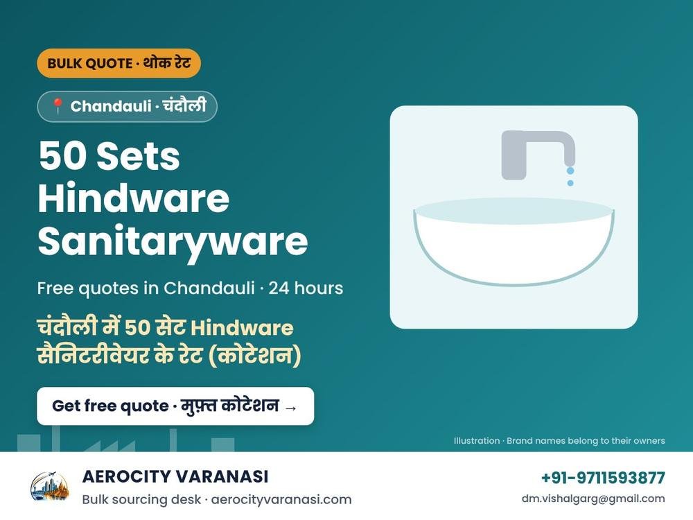 50 Sets Hindware Sanitaryware Quotes in Chandauli