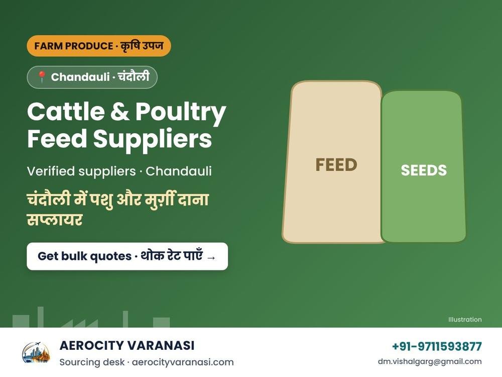 Cattle & Poultry Feed Suppliers in Chandauli