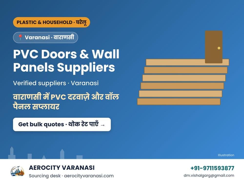 PVC Doors & Wall Panels Suppliers in Varanasi