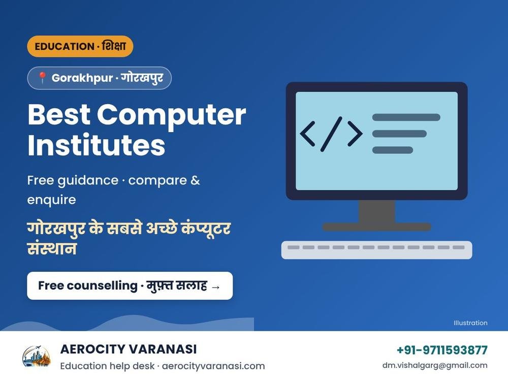 Best Computer Institutes in Gorakhpur – CCC, O Level, Tally & Coding
