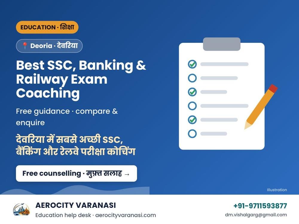 Best SSC, Banking & Railway Exam Coaching in Deoria