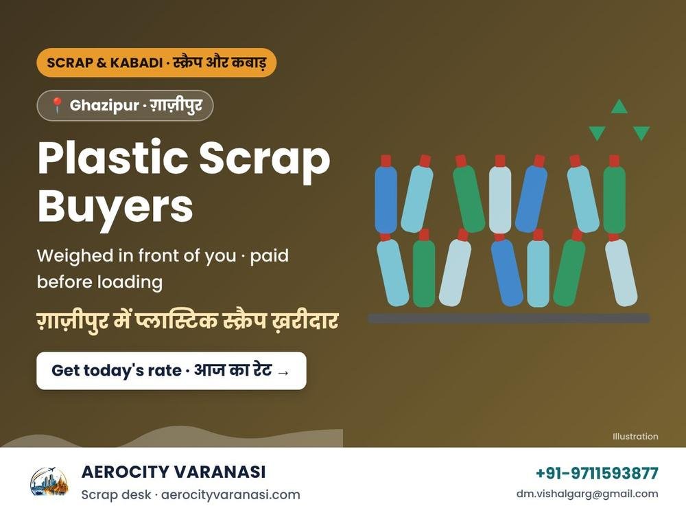 Plastic Scrap Buyers in Ghazipur – PET, HDPE, PP & LDPE