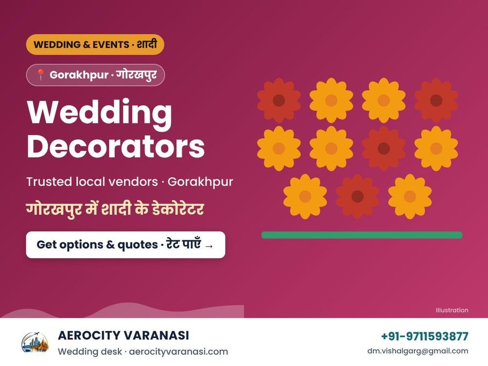 Wedding Decorators in Gorakhpur