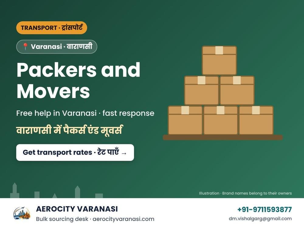 Packers and Movers in Varanasi