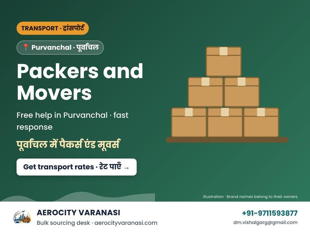 Packers and Movers in Purvanchal