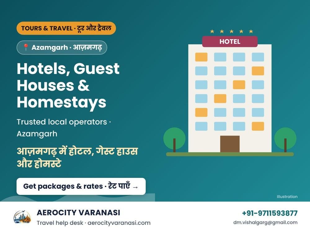 Hotels, Guest Houses & Homestays in Azamgarh – Best Rates