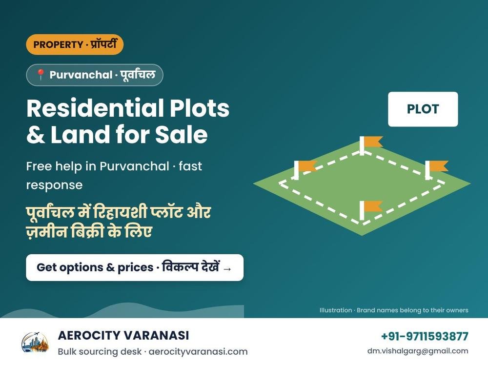 Residential Plots & Land for Sale in Purvanchal