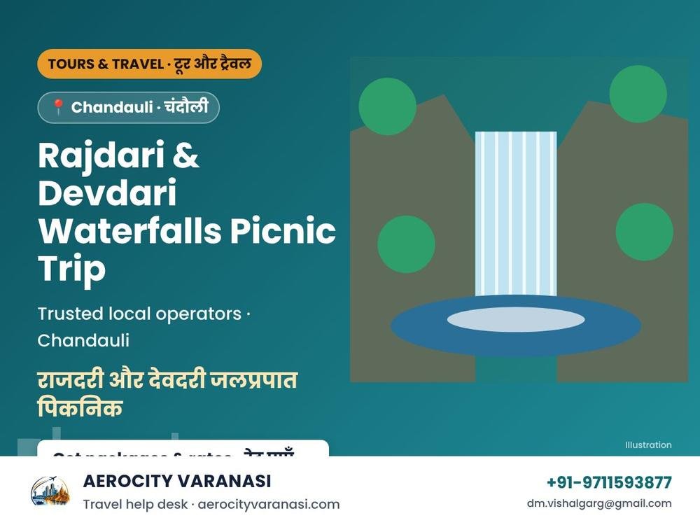 Rajdari & Devdari Waterfalls Picnic Trip – Chandraprabha Sanctuary