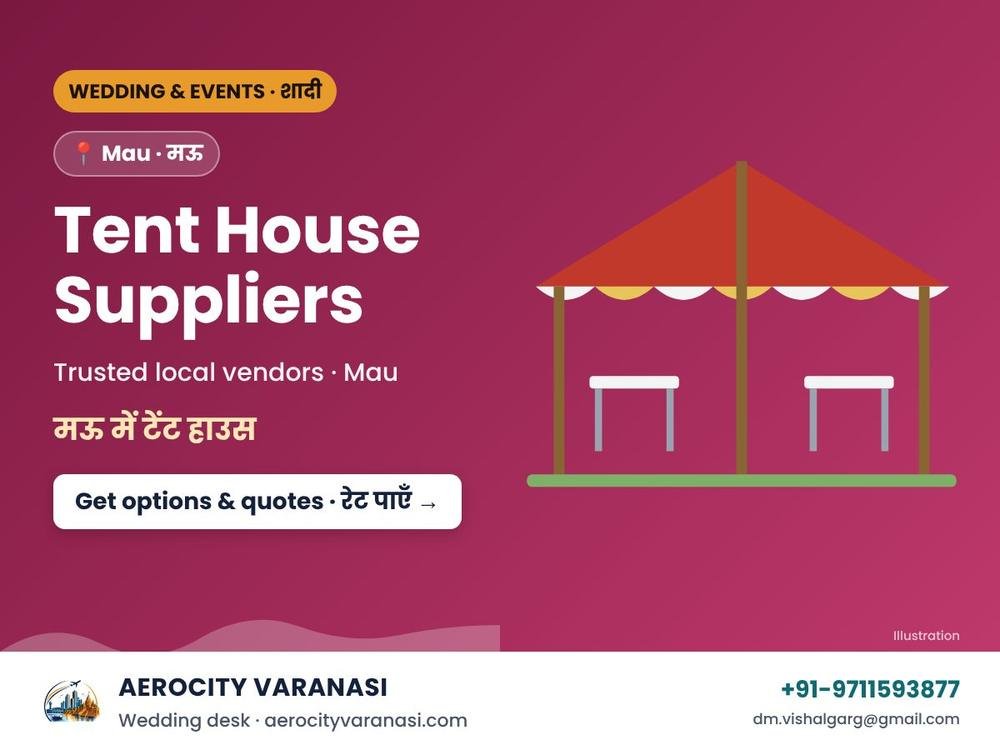 Tent House Suppliers in Mau