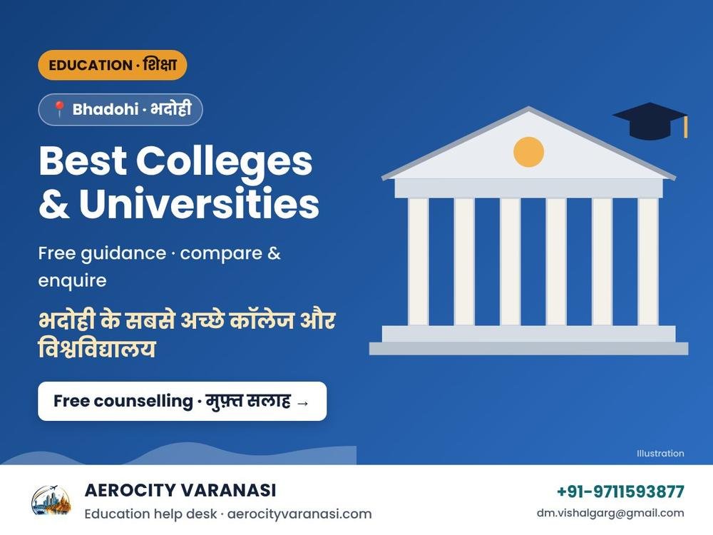 Best Colleges & Universities in Bhadohi – UG & PG Admission Help