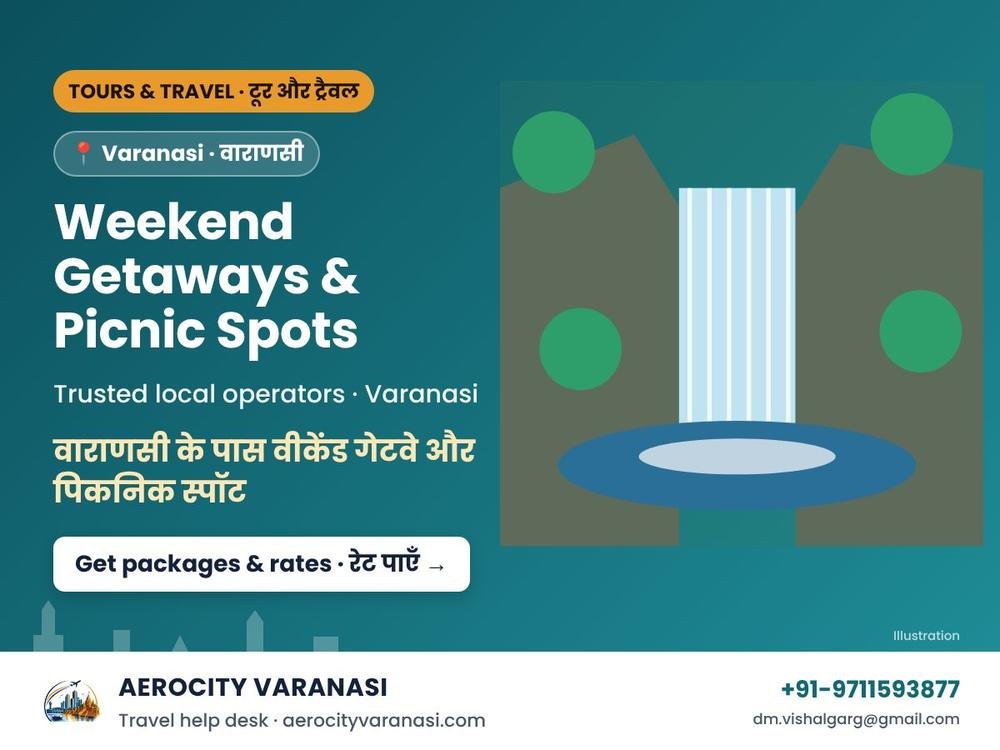 Weekend Getaways & Picnic Spots near Varanasi