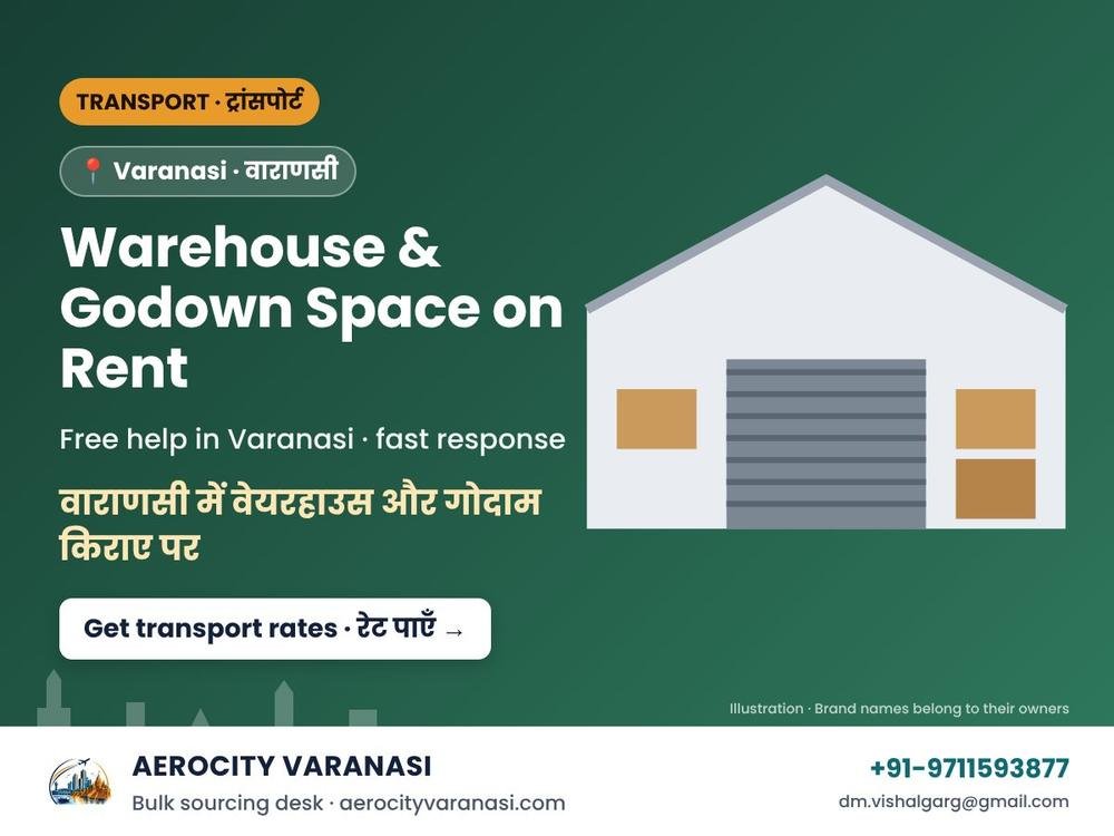 Warehouse & Godown Space on Rent in Varanasi