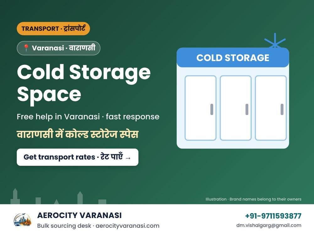 Cold Storage Space in Varanasi