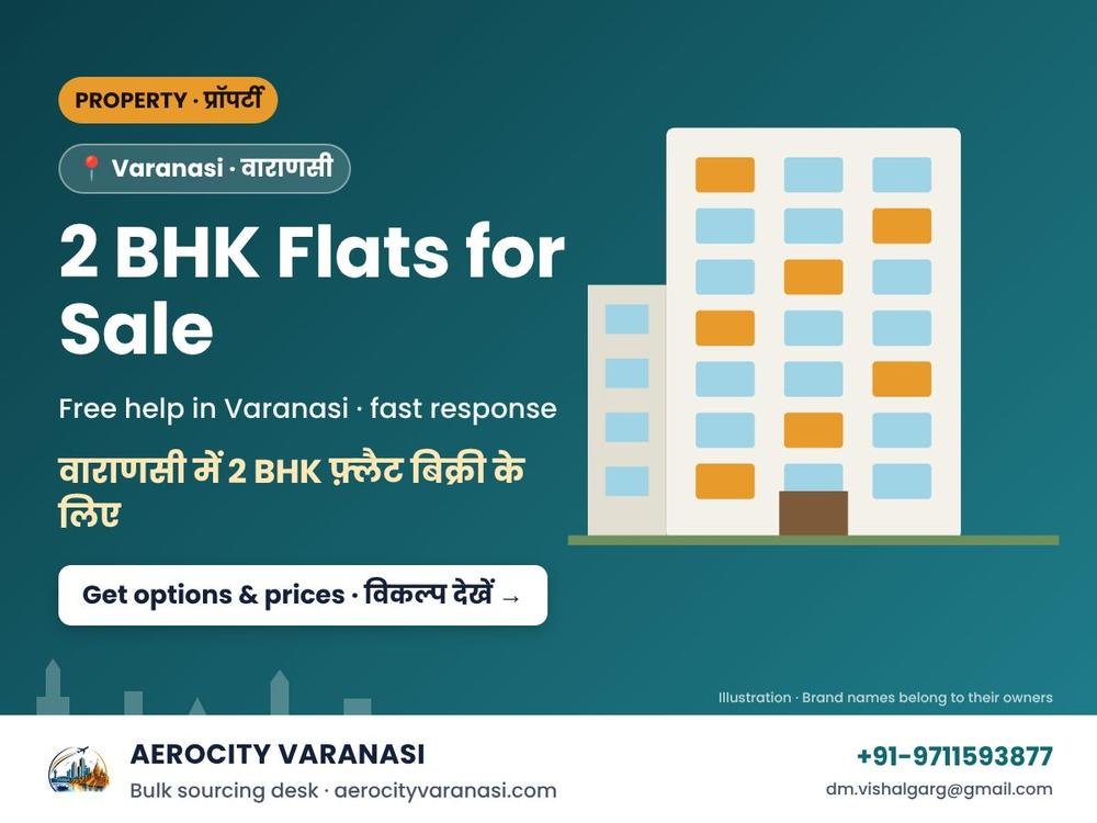 2 BHK Flats for Sale in Varanasi
