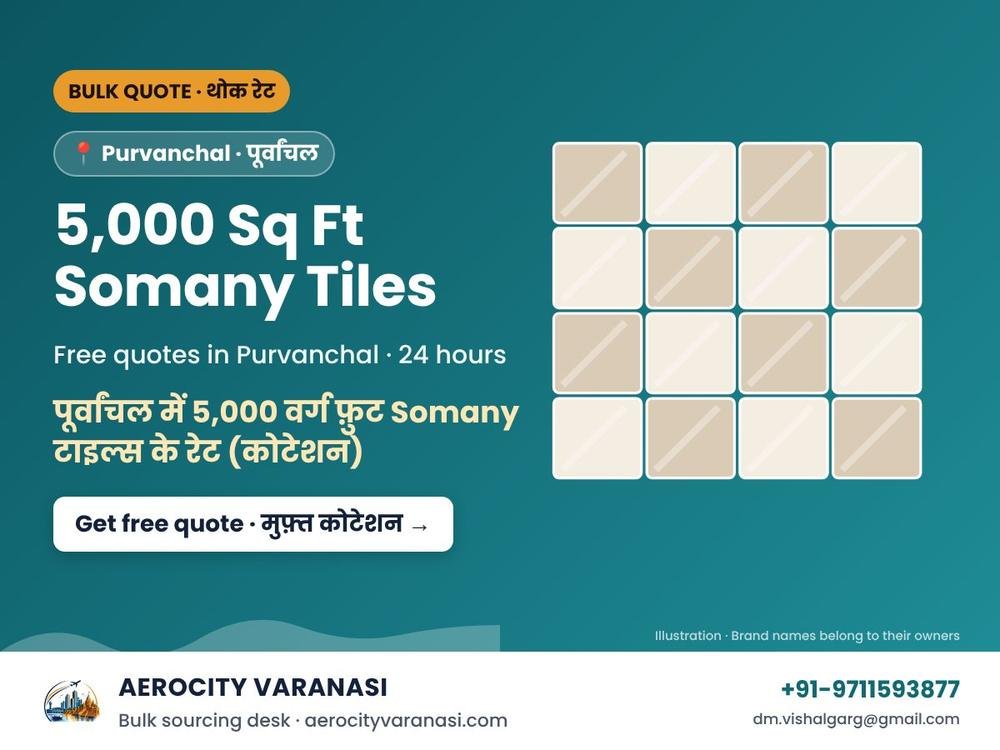 5,000 Sq Ft Somany Tiles Quotes in Purvanchal