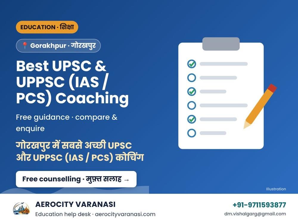 Best UPSC & UPPSC (IAS / PCS) Coaching in Gorakhpur
