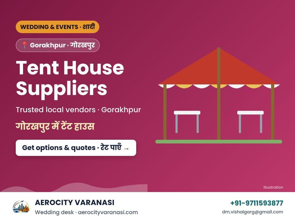 Tent House Suppliers in Gorakhpur