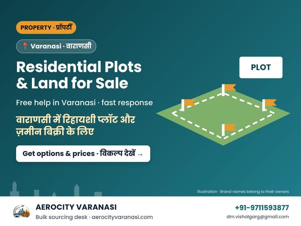 Residential Plots & Land for Sale in Varanasi